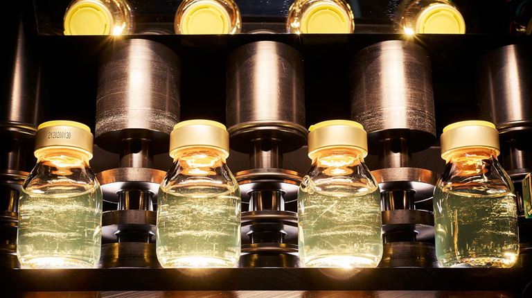 Product bottles from Bern